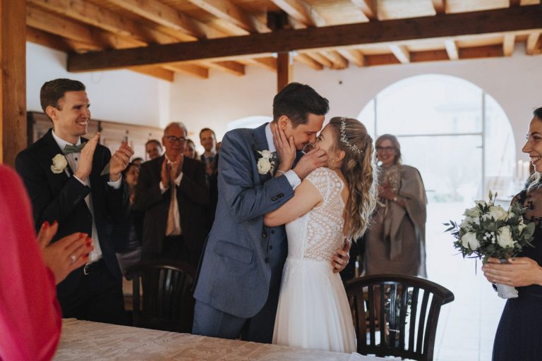 Maren und Carsten | Winterhochzeit auf dem Schloß Hackhausen